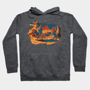 The Fox And The Grass Hoodie